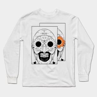 Art The Clown Fade Card Long Sleeve T-Shirt